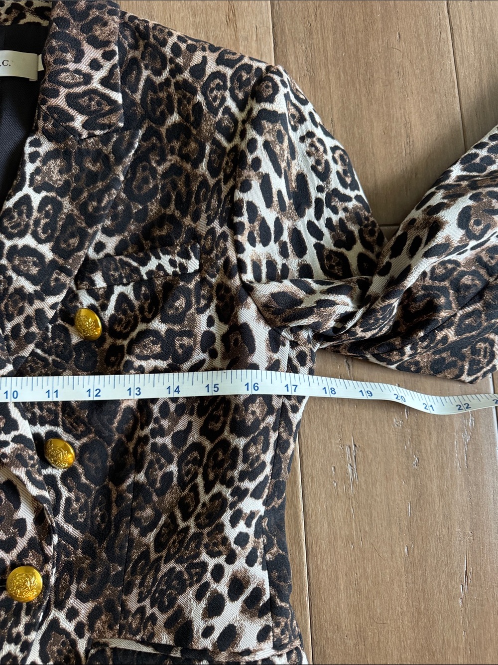 A.L.C Alton Leopard Blazer - Picture 7 of 9
